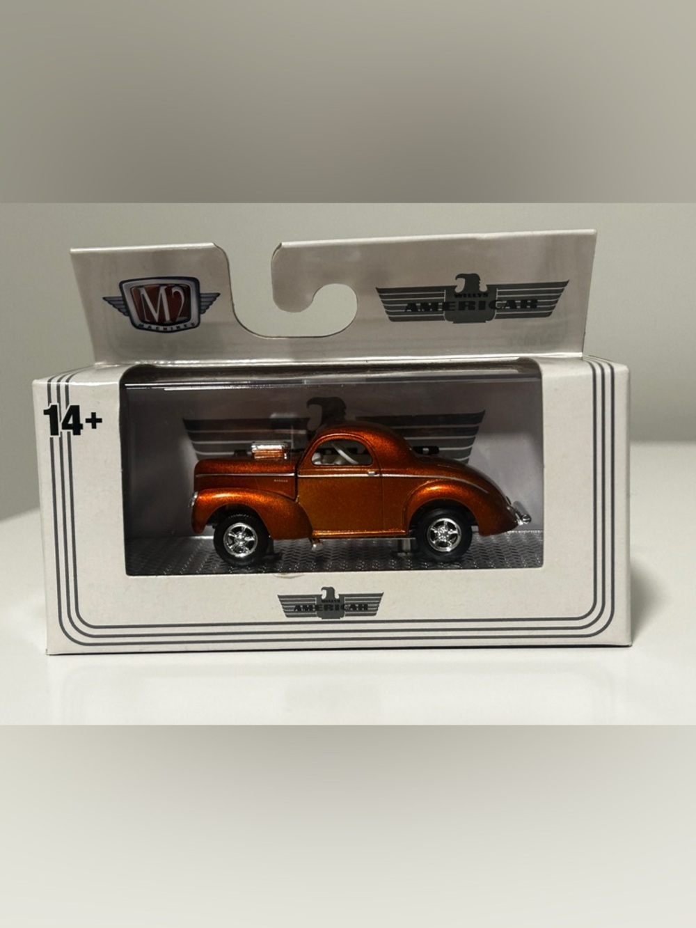 1/64th M2 Machines R69 1941 Willys Coupe Gasser